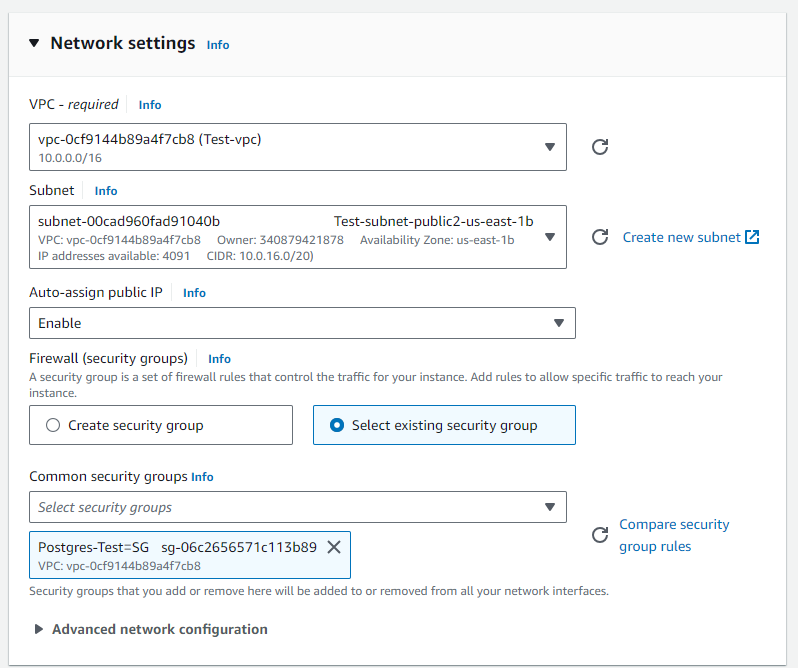 Create VPC